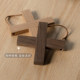 MUMO Wood Ink Cross Wood Pad Log Cherry Wood Black Walnut Insulation Pad Creative Home Restaurant Wood Pad