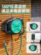 Automatic telescopic recovery water pipe car garden car washing watering gun artifact high pressure water pipe winder storage rack