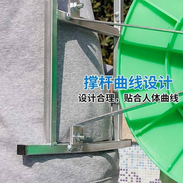 New irrigation watering belt coiler fire blower artifact reel water pipe storage rack shoulder type
