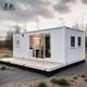 Manufacturer direct sales single container house renovation residential creative modular house sun room vacation homestay design