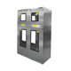 Kunling double-layer double-door transfer window manufacturer direct supply laboratory hospital clean 304 stainless steel transfer window