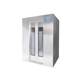 Manufacturer direct sales 304 stainless steel air shower room single person single blowing/double double blowing goods channel air shower room