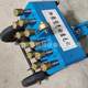 17-head pneumatic chiseling machine 11-head concrete chiseling machine 7-head hand-push cement floor chiseling machine