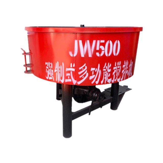 Vertical concrete cement mortar mixer secondary mortar storage tank cement cone pot flat-out mixer