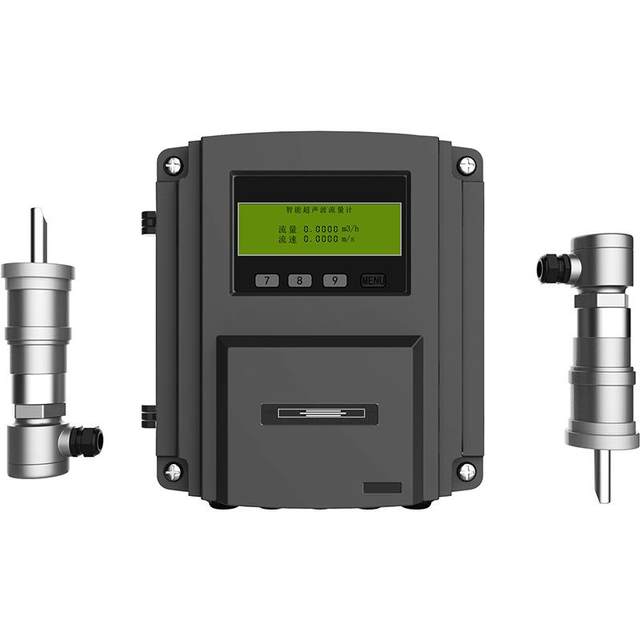 Instrument ultrasonic flowmeter portable wall-mounted tap water handheld digital display ultrasonic flowmeter
