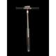 Original soil extractor sampler 304 stainless steel soil sampler 0.5 meters 1 meter/38mm soil extractor drill belt scale