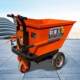 Electric ash truck flat-panel inclined bucket tool truck construction dump truck trolley project construction site transportation riding tricycle