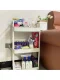 Cart storage rack floor-standing living room, kitchen, bathroom mobile multi-layer snack rack bedroom bedside storage rack
