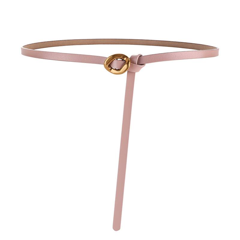 NEW THIN BELT WOMENS EMBELLISHED SUIT DRESS SHIRT WAIST CINCHING FASHIONABLE AND VERSATILE BLACK SMALL BELT TIDE