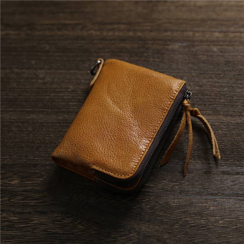 MENS WALLET ON THE FIRST FLOOR SHORT VERTICAL BUCKLE COIN PURSE MULTI-PURPOSE WALLET YOUTH WALLET