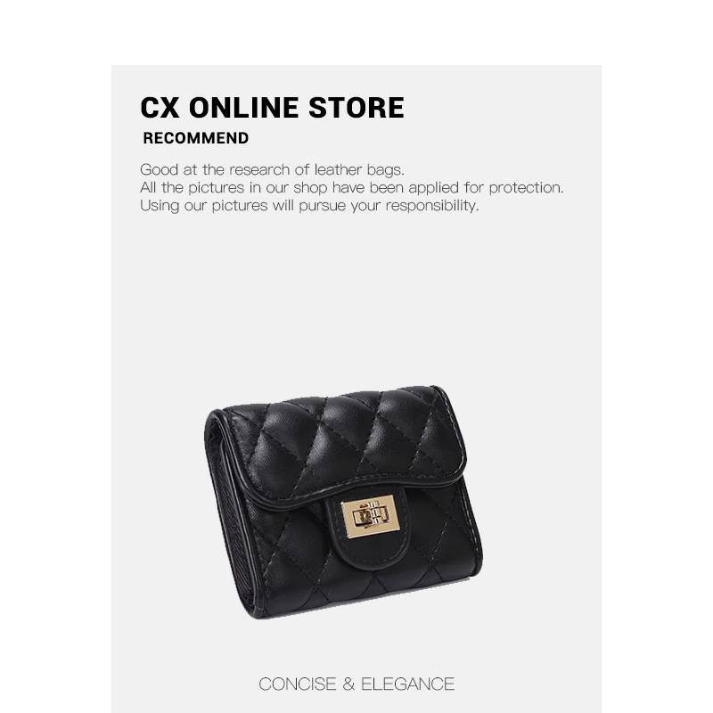 BAG BAG WOMENS 2024 NEW COIN PURSE BAG FASHION MULTI-CARD CARD HOLDER SMALL FRAGRANCE WIND LINGGE WALLET ONE PIECE