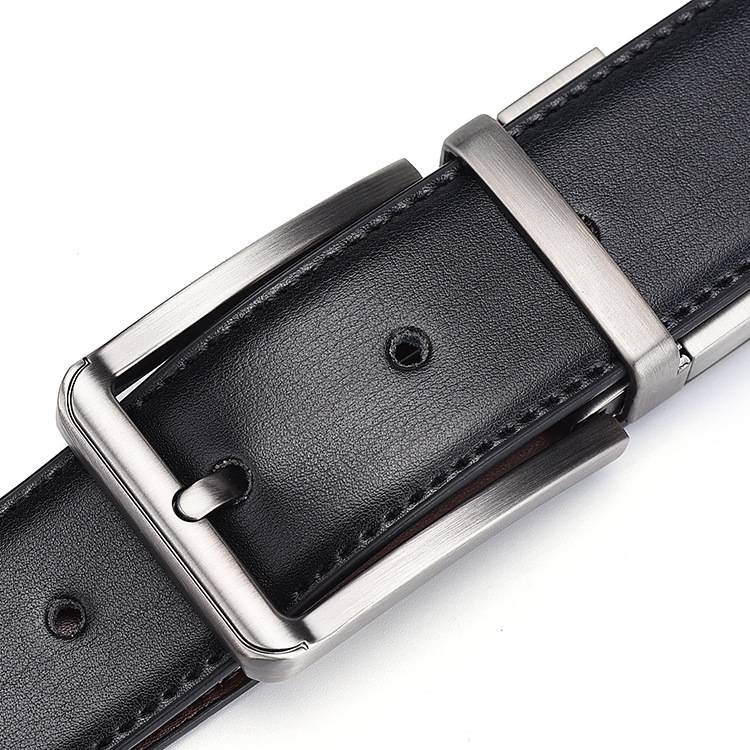 MENS BELTS MENS BUSINESS DOUBLE-SIDED PIN BUCKLE BELTS CASUAL BELT BELTS