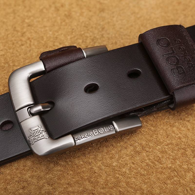 NEW CREATIVE BELT MENS BELT BELT PIN BUCKLE BELT