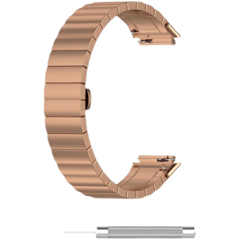 SUITABLE FOR HUAWEI BAND7 SMART SPORTS BRACELET METAL MILAN STRAP ONE STRAIN STEEL BAND CONNECTOR HEAD ACCESSORIES