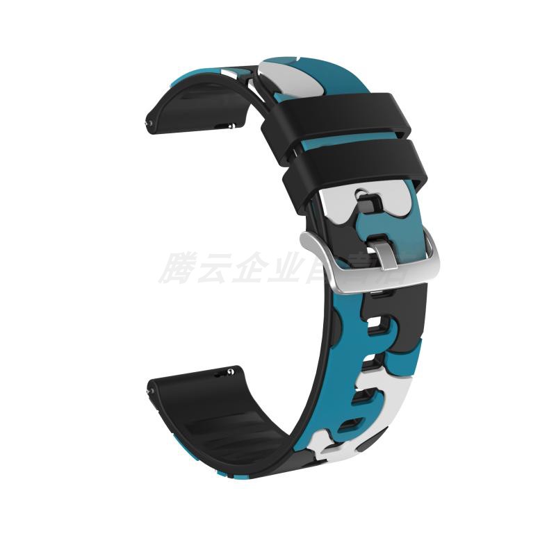 SUITABLE FOR ZTE WATCH LIVE WATCH SILICONE STRAP GT STRAP RING BUCKLE SPORTS BREATHABLE WRISTBAND ACCESSORIES