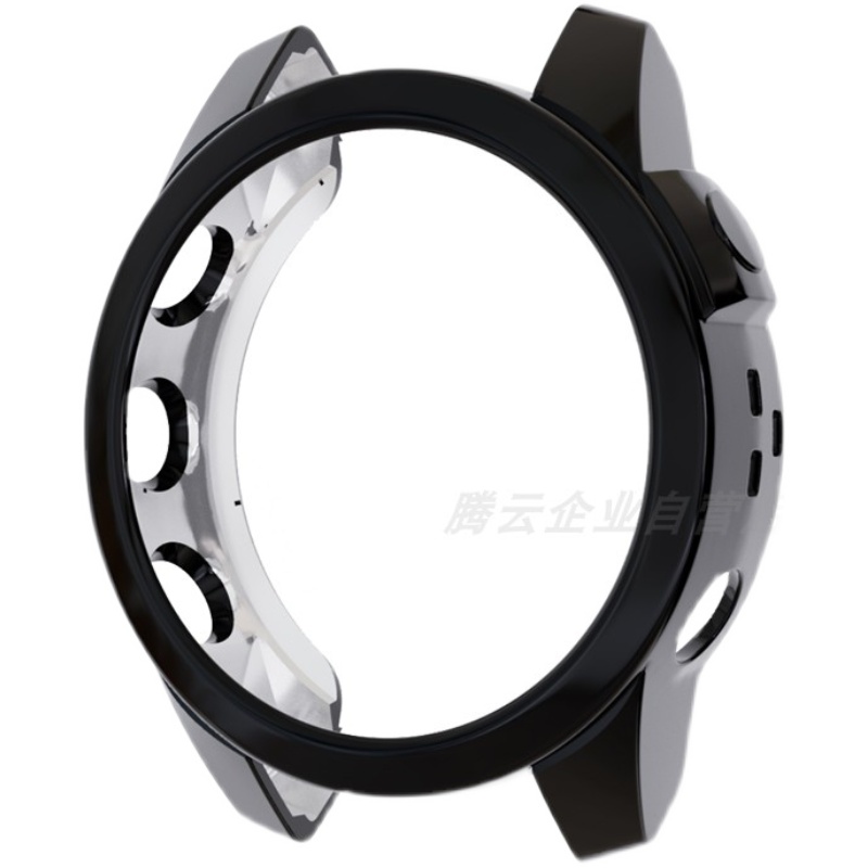 SUITABLE FOR GARMIN FENIX 7 7X 7S SMART WATCH ELECTROPLATING TRANSPARENT TPU PROTECTIVE CASE TEMPERED HYDROGEL FILM ACCESSORIES