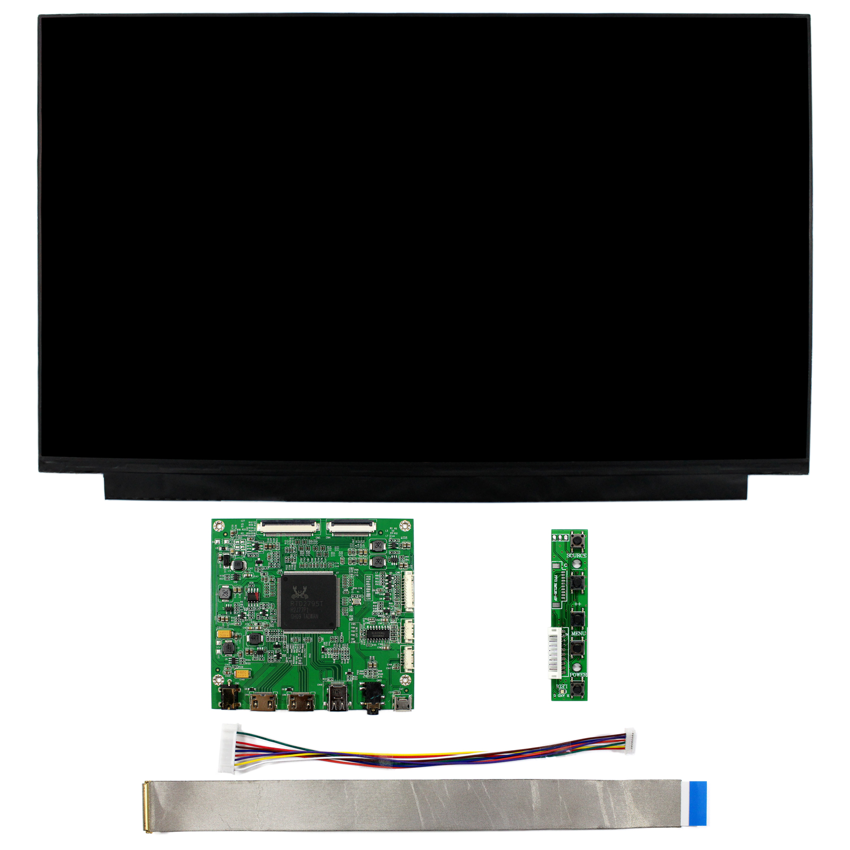 4K2K 드라이버 보드 미니 고화질 LCD 디스플레이 마더 보드 EDP 휴대용 디스플레이 전용 드라이버 보드 중첩 재료