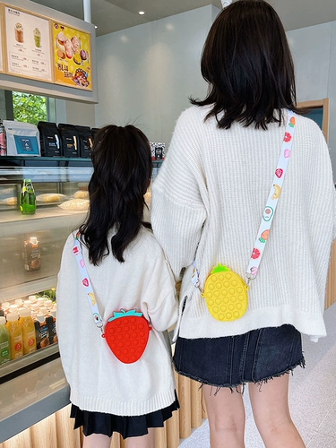 Детская сумка, маленькая милая сумка через плечо, силиконовая игрушка, рюкзак, слайм, антистресс