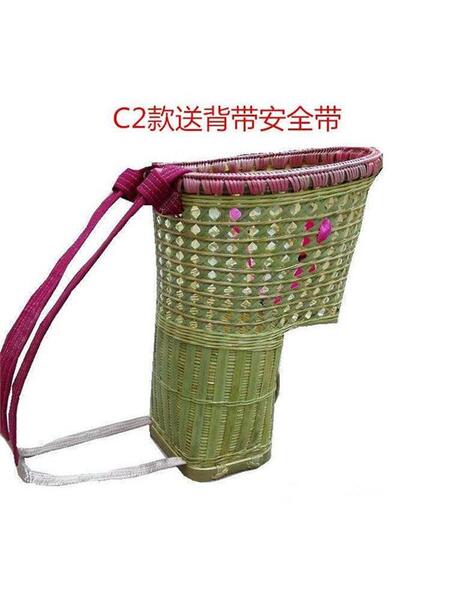 纯手工背娃娃竹编背篓四川婴儿童背篼新品竹天然小孩宝宝四季通用