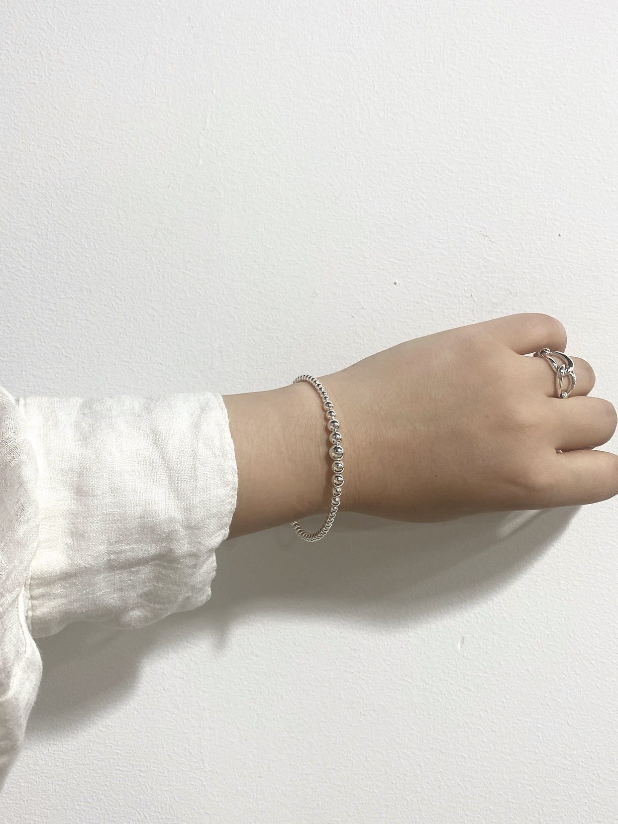 POWER Y|SEOUL SILVER JEWELRY| SMART HORSESHOE CLASP RING