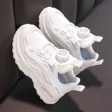 Детская белая белая обувь, спортивная обувь, подходит для подростков