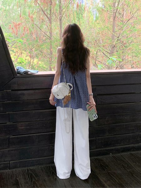 孕妇套装夏2026新款外穿背心上衣裤子孕妈法式高级感孕期洋气穿搭 — 4