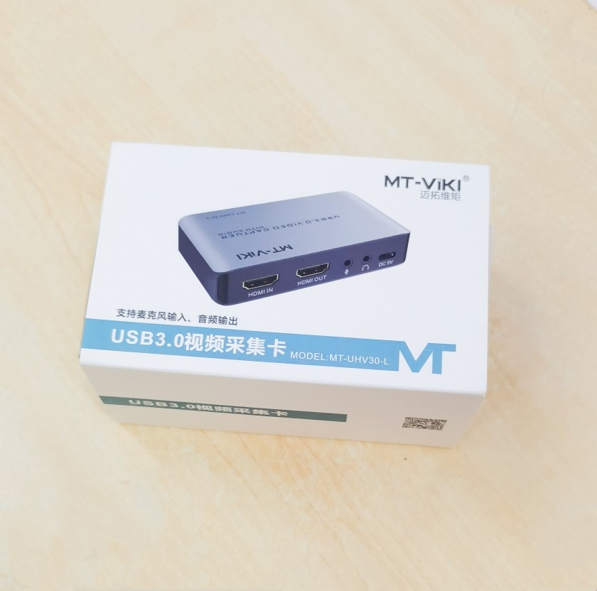MAXTOR MT-UHV30-L3.0 비디오 캡처 카드 HDMI 고화질 모니터링 모바일 컴퓨터 게임 라이브 방송 USB4K