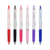 Бесплатная доставка uni Mitsubishi гелевая ручка UMN-138 водяная ручка волновая точка 0,38 черная нажимного типа гладкая с низким демпфированием для студентов