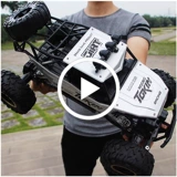 Металлический транспорт, полноприводный высокоскоростной внедорожник, большой гоночный автомобиль, игрушка для мальчиков, дистанционное управление