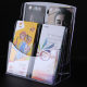 A4 acrylic information rack three-layer display rack brochure color page single page wall hanging table flyer directory shelf custom A5 wall hanging file storage information box a6 multi-layer book newspaper shelf custom