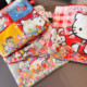 Japanese handmade kitty cartoon cotton zipper quicksand storage bag one-line bag lipstick red packet sanitary napkin cotton bag