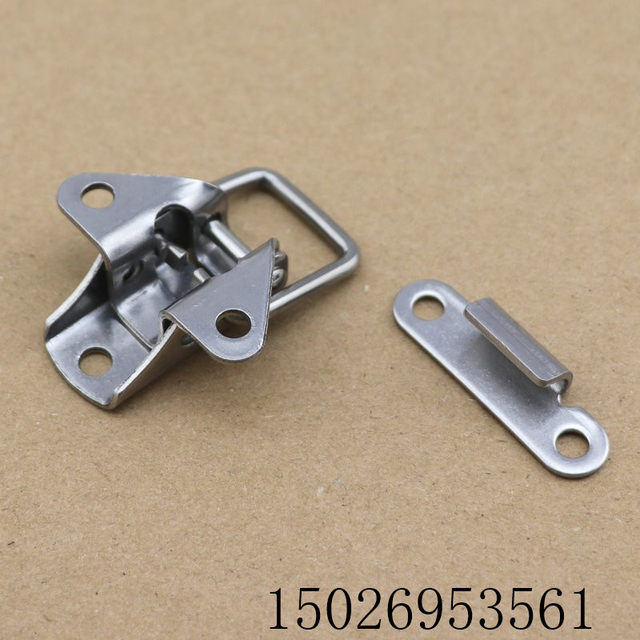 Benyi 304 stainless steel aircraft buckle industrial lock box buckle buckle wooden box tool box buckle accessories