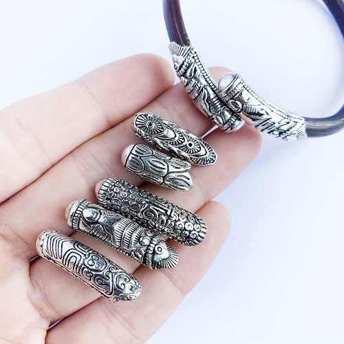 Браслет, аксессуары ручной работы из провинции Юньнань, ретро ювелирное украшение