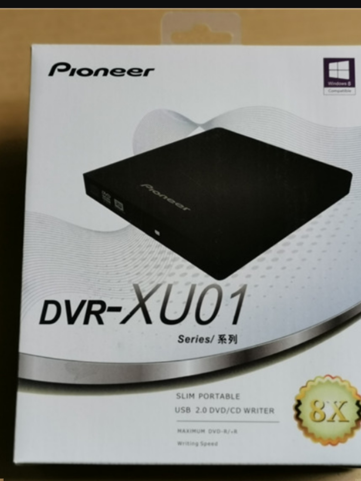 PIONEER PIONEER 외장형 레코더 USB 모바일 DVD 드라이브 DVR-XU01 노트북 외장형 DVD 드라이브