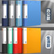 Deli folder file folder 10 pack a4 single and double powerful clip test paper storage clip for primary school students special insert bag contract folder information book score clip award storage and organization artifact for office use