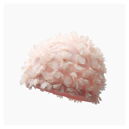 [SeaCmyDodo] Петчатая плавательная шляпа Стерео плавательная шляпа ткань горячая пружина