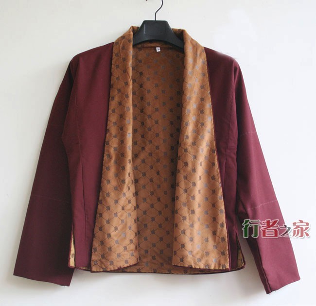 TIBETAN MONKS CLOTHES WINTER COTTON CLOTHES COTTON JACKETS VELVET DONGBO MONK COATS AUTUMN AND WINTER GURU CLOTHES NEW STYLES