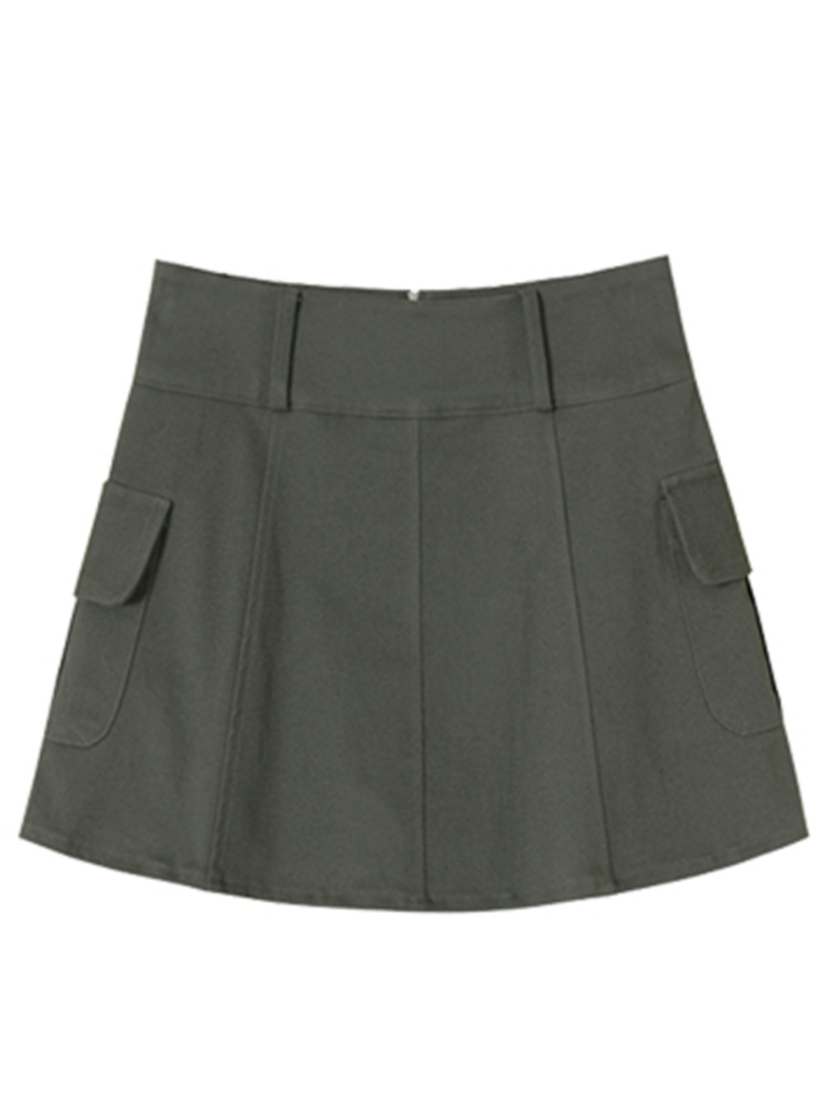 BRAND CLEARANCE NEW SMOCK CUTOUT LONG SLEEVE KNITTED CROPPED TOP SUNSCREEN SKIRT TWO-PIECE SUIT WOMEN