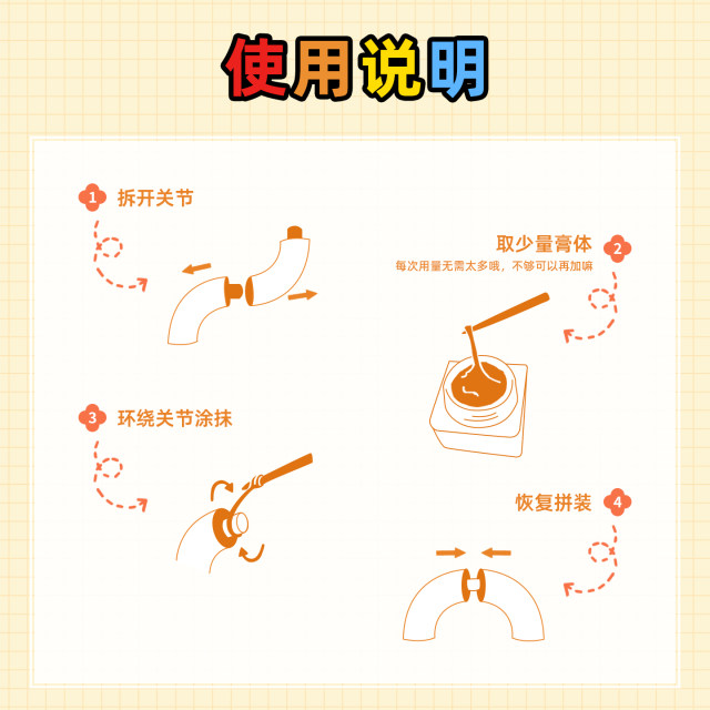 食品级阻尼脂 扭扭乐修复膏玩具关节手感膏复活神器tangle阻力膏