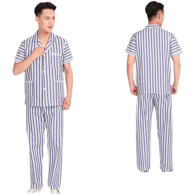 HOSPITAL PATIENT UNIFORMS: NEW COTTON PATIENT UNIFORMS ROUND NECK ORTHOPEDIC BEAUTY CARE UNIFORMS FEMALE INPATIENT UNIFORMS MALE PATIENT UNIFORMS