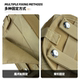 Tactical first aid kit EDC portable emergency outdoor medical accessories pack molle waist bag mount tool mount storage