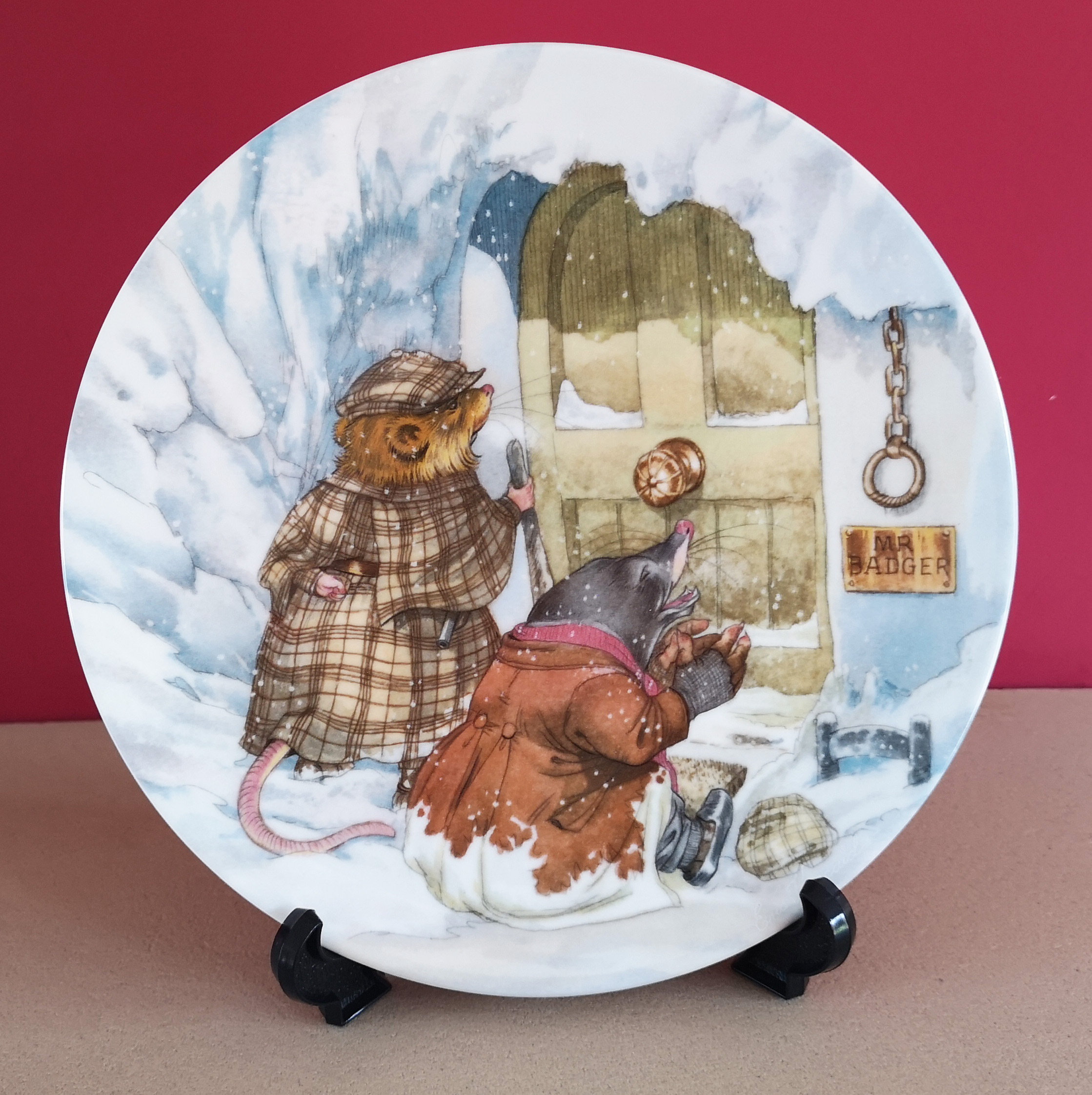 영국산 WEDGWOOD 웨지우드 윈드 인 더 버드나무 나인 와일드 우드