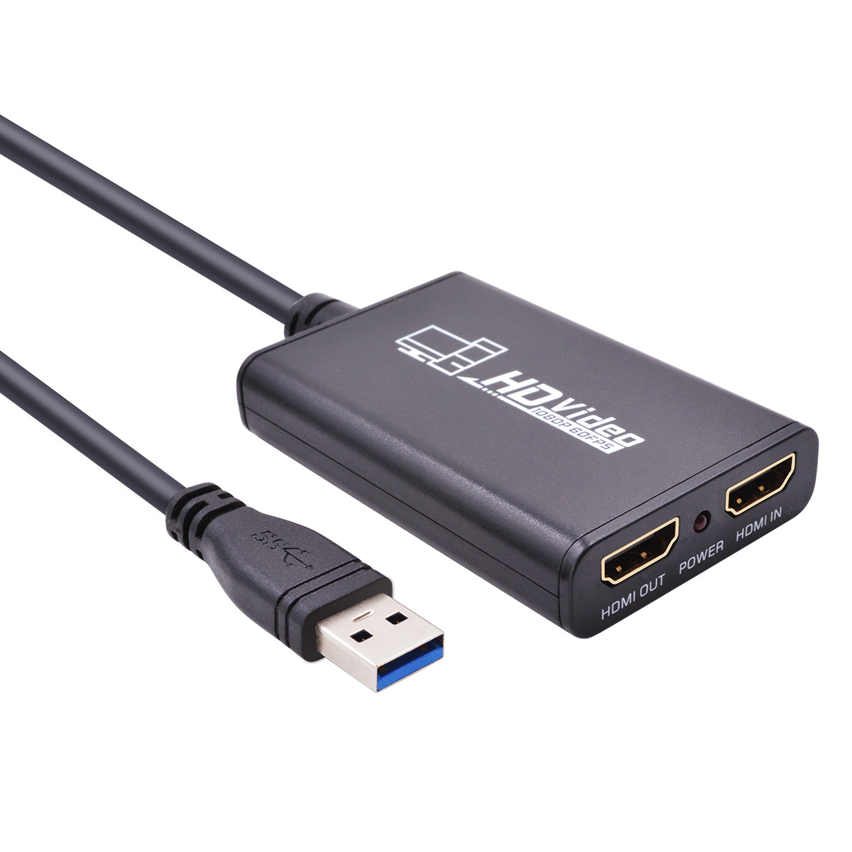 USB3.0 캡처 카드 HDMI 비디오 캡처 카드 HDMI 고화질 컴퓨터 게임 앵커 라이브 방송 녹음 4K