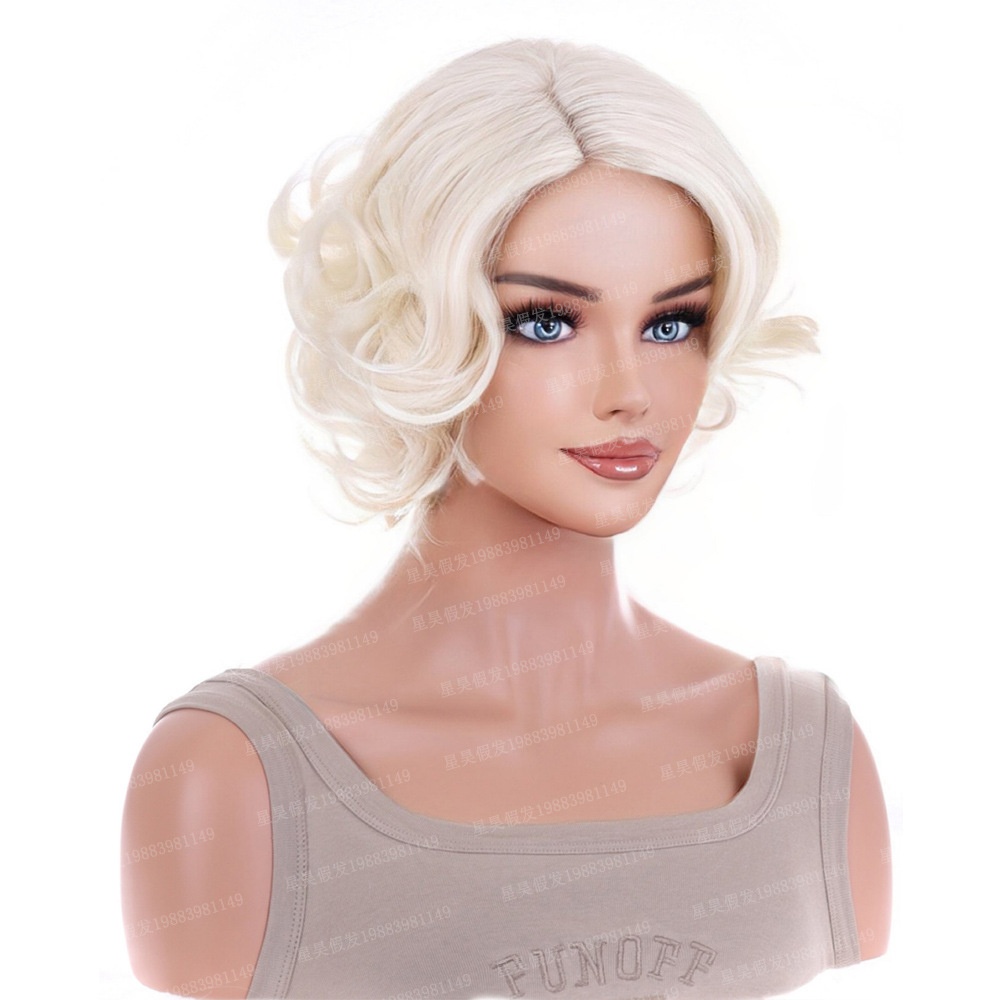 Chica caliente, cabeza de chico, peluca de cabello verdadero, cabeza suelta detrás de la cabeza, cabeza de chica caliente en línea, cabeza de chico de nicho.