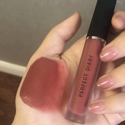 Матовый бальзам для губ, песочный блеск для губ, помада, полупрозрачная растушевка, брендовый товар, долговременный эффект