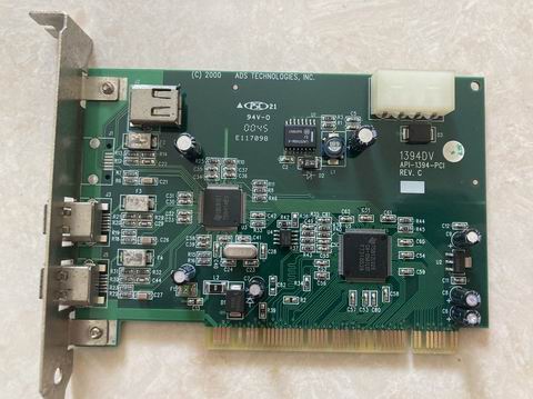 대만 IOI API1394-PCI 1394DV 산업용 카메라 캡처 카드 새로운 품질 사용 보장