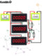 Ultra-low voltage drop 5-bit high-precision DC digital display nanoampere meter head plus or minus 0-70mA10A automatic range
