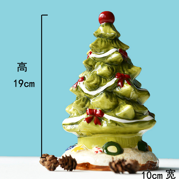 세라믹 크리스마스 트리 뮤직 박스 뮤직 박스 BESTIE 크리 에이 티브 로맨틱 어린이 생일 뮤직 박스 크리스마스 선물