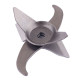 Medicinal materials, Panax notoginseng powdering machine blade 100-2500g high-speed multi-function grinder grinding accessories original knife head