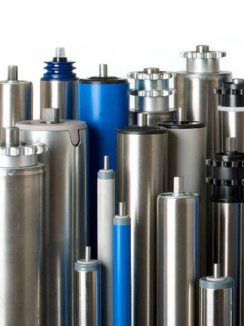 Stainless steel roller non-powered roller roller 25mm38/50/60/76/89 sprocket conveyor belt roller